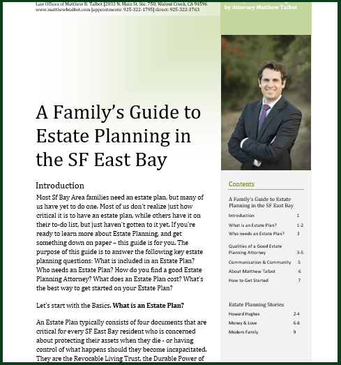 A Family's Guide to Estate Planning in the SF East Bay