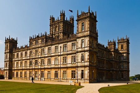 Downton Abbey (Highclere Castle) photo by Richard Munckton