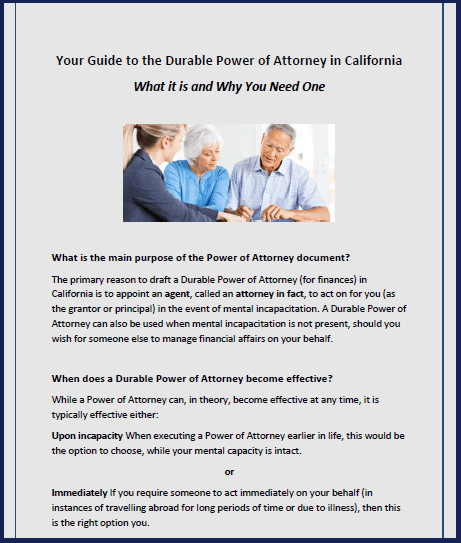 Guide to Durable Power of Attorney